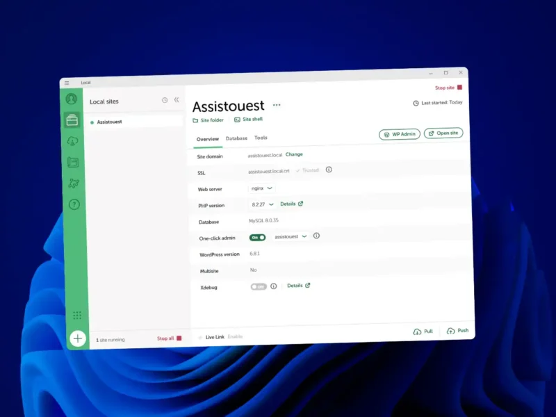 Installer automatiquement WordPress en local sur Windows avec Local WP